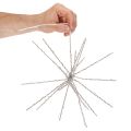 Decorative Polar Star LED light, warm white, with timer, outdoor, 29cm | Floristik24.ie