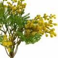 Floristik24 Mimosa yellow artificial artificial plant bunch 39cm
