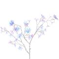 Floristik24 Artificial flowering branch with iridescent blossoms, 80cm