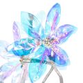Artificial flowering branch with iridescent blossoms, 80cm | Floristik24.ie