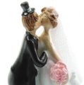 Floristik24 Mini bride and groom kissing 8.5cm 4pcs