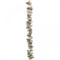 Floristik24 Shell garland, summer decoration, shells on a ribbon, sea decoration natural colors L60cm
