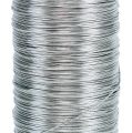 Floristik24 Myrtle wire silver galvanized 0.37mm 100g