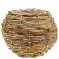 Floristik24 Basket ball for planting light brown Ø25cm