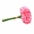 Floristik24 Artificial Carnation Pink 25cm 7pcs Artificial plant like real !
