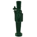 Nutcracker figure, standing, Christmas decoration, flocked, 77cm | Floristik24.ie