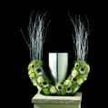 Floristik24 Floral foam urn half ring H29cm Ø47cm 1pc mourning jewelry
