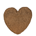 Floral foam heart OASIS® Renewal® Floral Foam Biolit® 18cm 2pcs | Floristik24.ie