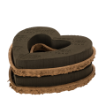 Heart-shaped floral foam