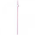 Floristik24 Orchid stick plastic pink support orchid plant stick H64cm
