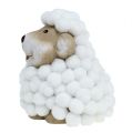 Floristik24 Easter decoration decorative sheep 7.5cm white-gray 1p