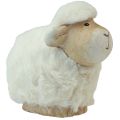 Floristik24 Easter decoration sheep ceramic decoration Easter cream 9.5×6×9cm 4pcs