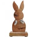Floristik24 Easter bunny wood with eggs metal, table decoration Easter H20.5cm