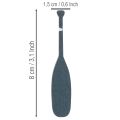 Miniature paddle decoration for nautical decor, 8cm, 18 pieces | Floristik24.ie