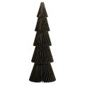Floristik24 Paper Christmas Tree Fir Tree Small Black H30cm
