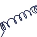 Floristik24 Paper cord wire wrapped Ø0.8mm 22m blue