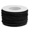 Floristik24 Paper cord wire wrapped Ø2mm 100m black