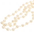 Floristik24 Pearl necklace cream 7m