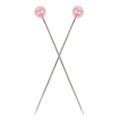 Floristik24 Pearl head pins pink Ø4mm 4cm 150p