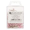 Pearl head needles pink Ø4mm 4cm 150 pcs | Floristik24.ie
