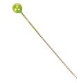 Green pearl-headed floristry pins, versatile use, Ø4mm, 40mm, 150 pieces | Floristik24.ie