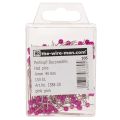 Pearl-headed floristry pins, pink, Ø4mm, 40mm, 150 pieces | Floristik24.ie