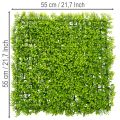 Artificial boxwood plant mat 55x55 cm for decorative wall design | Floristik24.ie