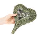 Natural plant heart for floristry with foil, 25cm | Floristik24.ie