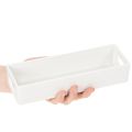 Rectangular tray with handles for storage and table decoration, 32cm | Floristik24.ie