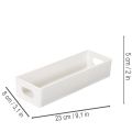 Rectangular tray with handles for storage and table decoration, 32cm | Floristik24.ie