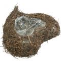 Plant bowl heart cemetery, vine heart for planting 26cm | Floristik24.ie