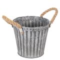 Metal plant pot, decorative