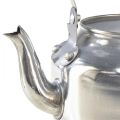 Floristik24 Plant pot metal decorative water jug silver vintage Ø15cm