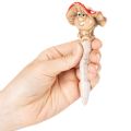 Mushroom Plug Decorative Figure Girl and Boy Fly Agaric with Face 13cm 2pcs | Floristik24.ie