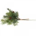 Floristik24 Deco branches Christmas pine branch artificial 31cm 2pcs