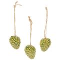 Floristik24 Pine cone pendants as autumn decorations for hanging, 5cm, 3 pieces