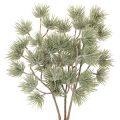 Floristik24 Artificial fir branch, large pine branch for winter decoration, 55cm, 3 pieces