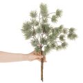 Artificial fir branch, large pine branch for winter decoration, 55cm, 3 pieces | Floristik24.ie