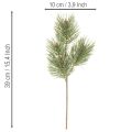Artificial pine branch decorative bundle for arrangements 39cm 6pcs | Floristik24.ie