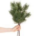 Artificial pine branch as a decorative fir branch, 55cm, 3 pieces | Floristik24.ie