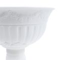Floristik24 Plastic cup Ø20cm 20cm white