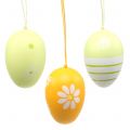 Floristik24 Easter egg to hang sorted 6cm 12pcs