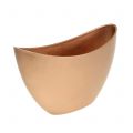 Floristik24 Decorative bowl copper 20cm x 9cm H12cm 1p