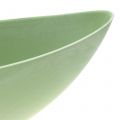 Floristik24 Decorative bowl, plant bowl, pastel green 39cm x 12cm H13cm