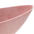 Floristik24 Decorative bowl, plant bowl, pink 55cm x 14.5cm H17cm