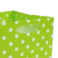Floristik24 Plastic bag 10.5cm x 10.5cm x 10.5cm Green 12pcs