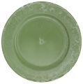 Floristik24 Charger plate green Ø30cm