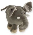 Floristik24 Plush elephant 20cm grey