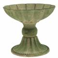 Floristik24 Cup bowl antique green Ø13cm H11.5cm