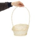 Gift basket 27cm x 18cm H43cm light | Floristik24.ie